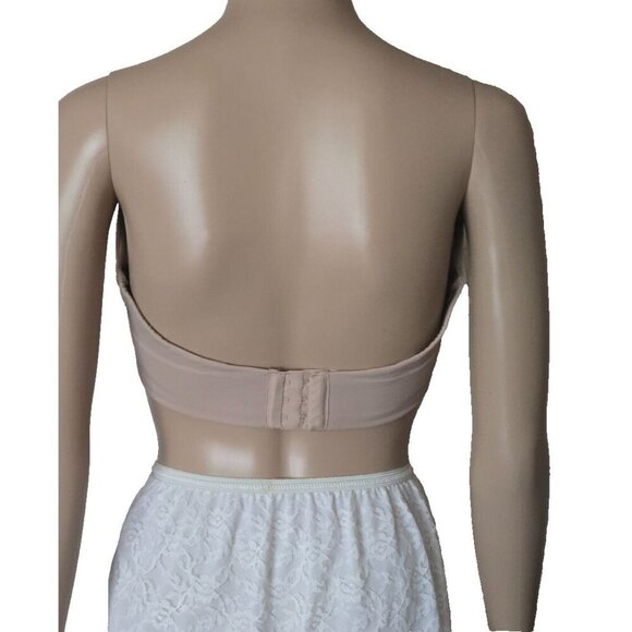 Soma Stunning Support underwire beige lined strapless size 34DDD - Picture 3 of 4